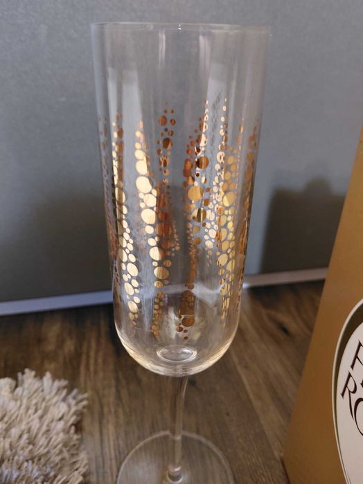 Set 4 pahare de șampanie Ferrero Rocher