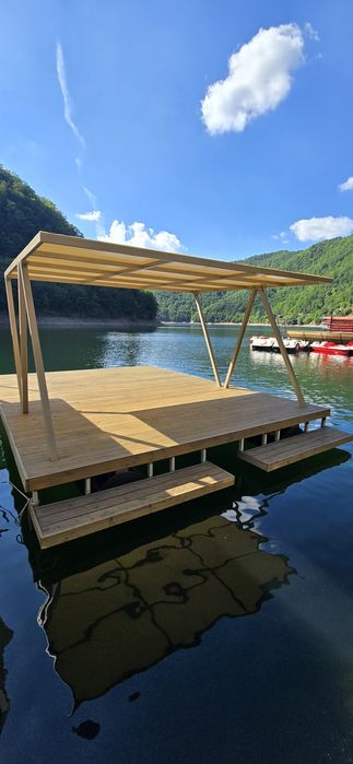 Vand ponton((catamaran) electric