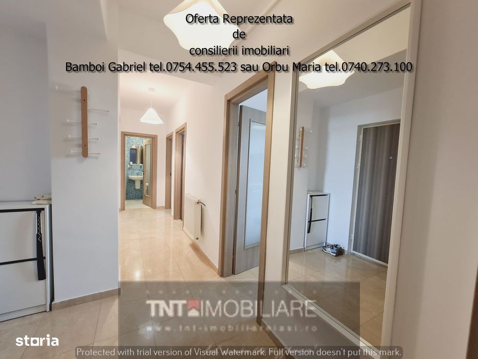 Apartament 3 camere decomandat bloc nou+1loc parcare zona Cug-Visoianu