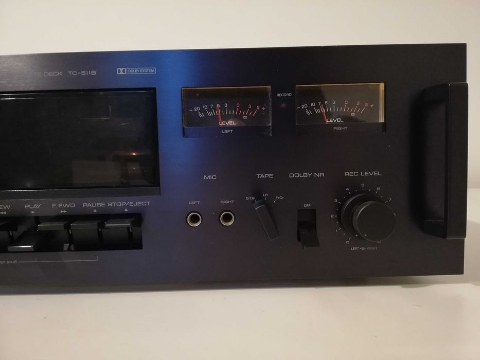 Stereo Cassette Deck YAMAHA model TC511B - Rar/Vintage/Japan/Impecabil