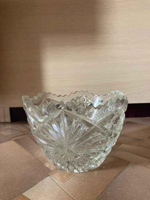 Вазы хрустальные