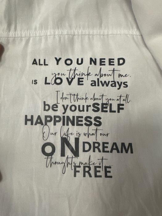 Белаю хлопковая рубашка рамер 48