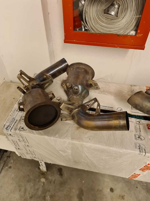 Evacuare Valvetronic pentru Porsche Dakar cu Catalizator Sport 200 CPSI din Inconel