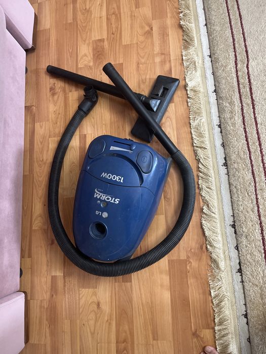 Пылесос в рабочем состоянии