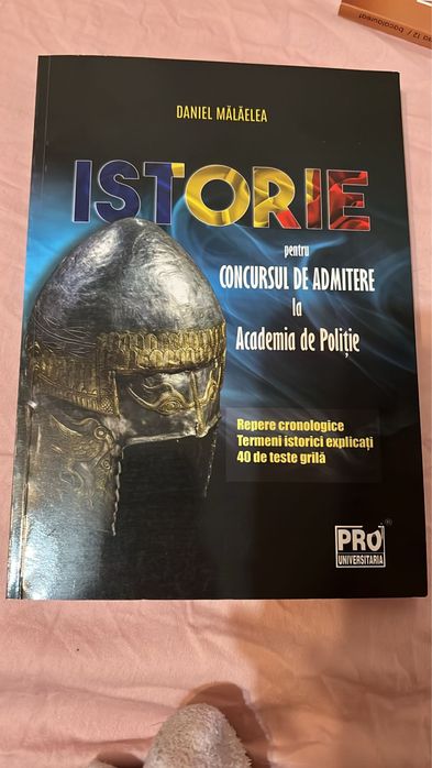 Carti de istorie pentru pregatire Academia de politie