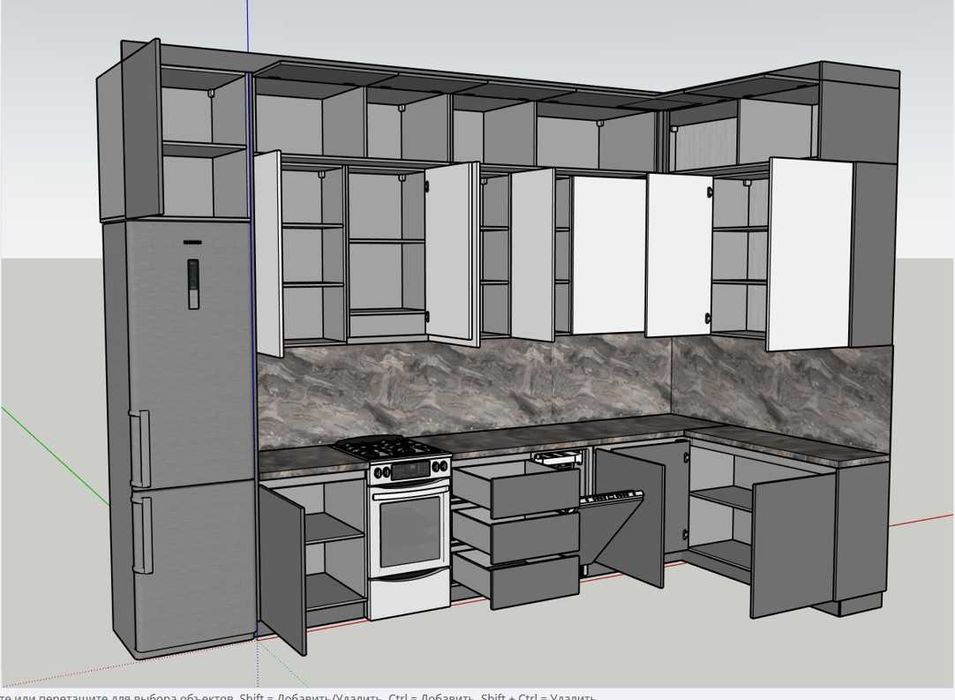 3D Моделирование мебели.