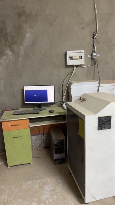 Чпу станок 1300/2500 рабочая поля