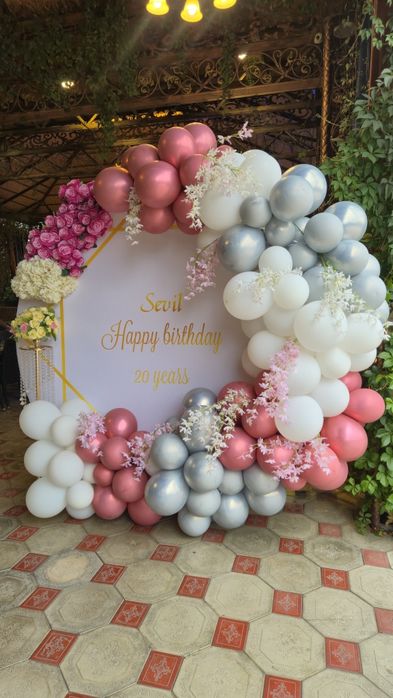 Шары,арки,банеры