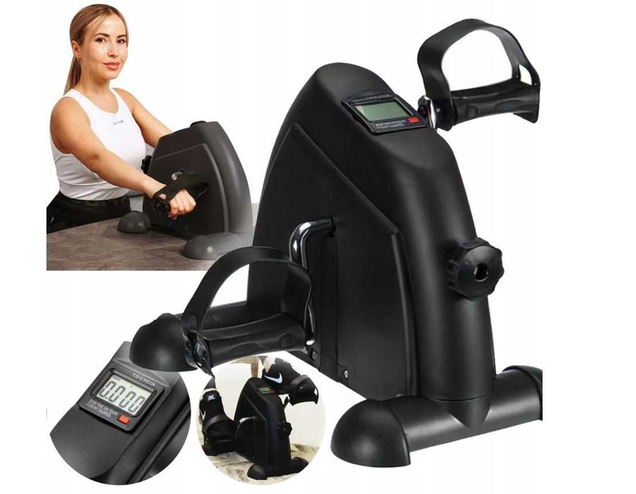 Мини велоергометър с LCD, колело за раздвижване и рехабилитация