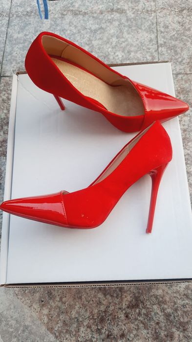 Pantofi stileto Tendez, piele naturala