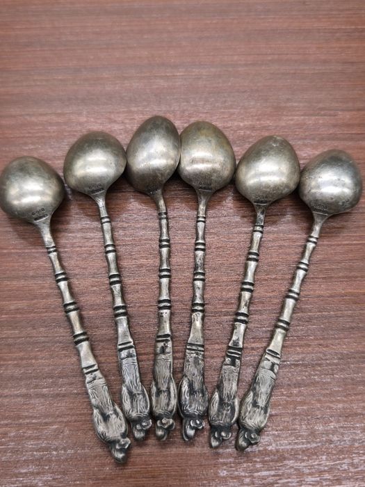 Серебряные ложечки для кофе