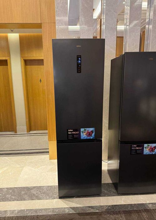 Холодильник Ziffler LRF-372BFDI No Frost Inverter Metal Cooling