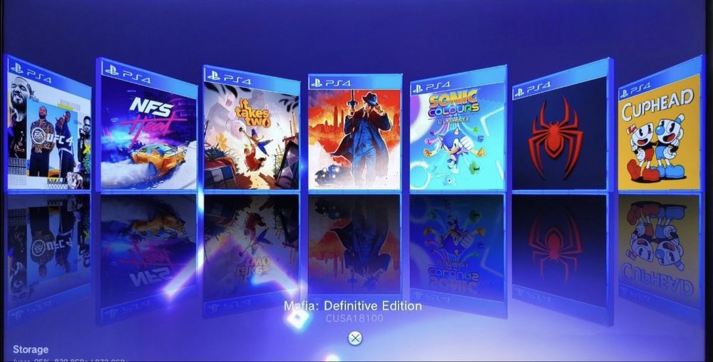 Продам прошитую Sony Play station 4