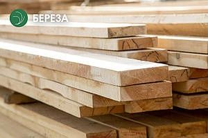 Доска сухая береза