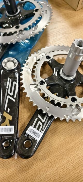 Курбели FSA SL-K Light Carbon 53/39T BB30 /(68 и 73 mm) /рамо 170 mm