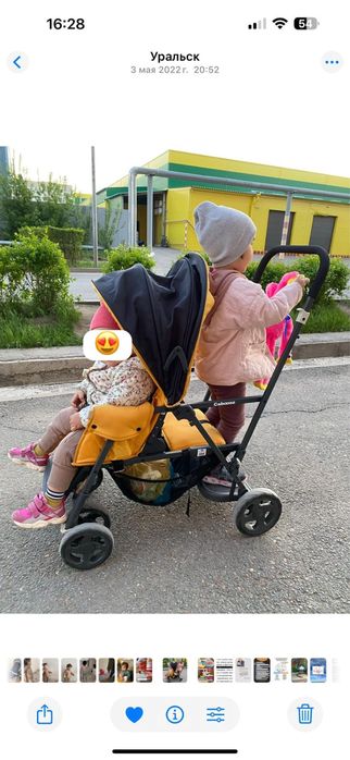 Коляска JOOVY Caboose (двухместная)