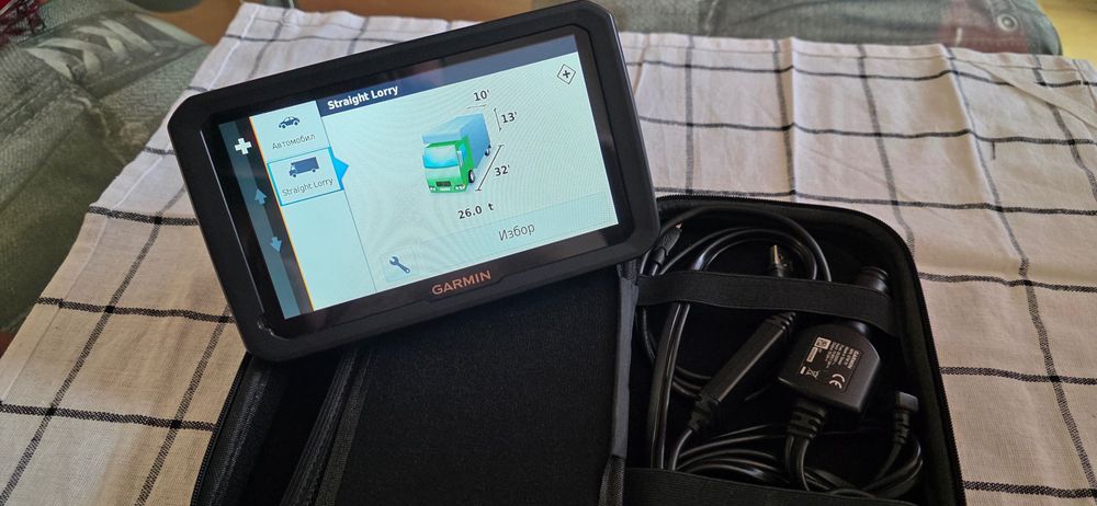Навигация за камион Garmin Dezl 770 7 инча най-новите карти за Европа