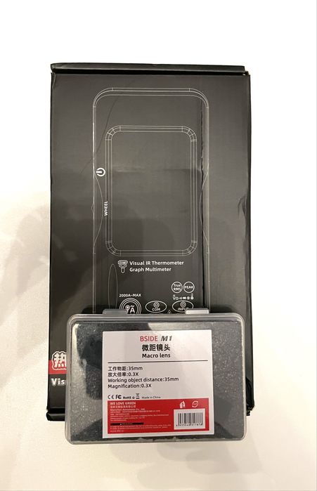 Multimetru profesional cu termoviziune pt. electricieni, nou!