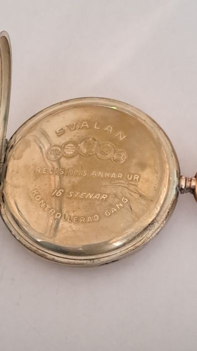 Ceas de Buzunar de Argint Viking-Svalan