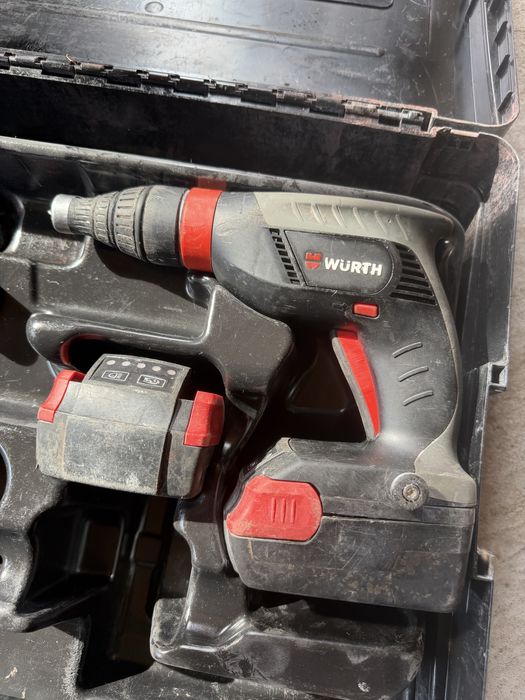 Wurth TBS 18-A 2x4Ah винтоверт за гипсокартон
