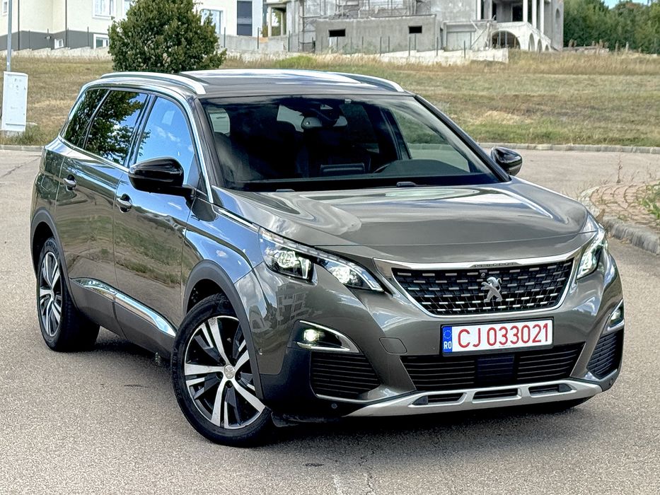 PEUGEOT 5008 GT LINE 1.6 Diesel Automat Full Led Trapa Panoramica Distronic Line Assist Camere 360 Soft Clouse TOP