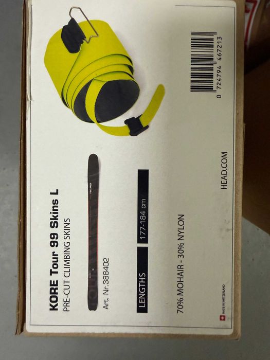 schi tura head kore tour 99 L177cm