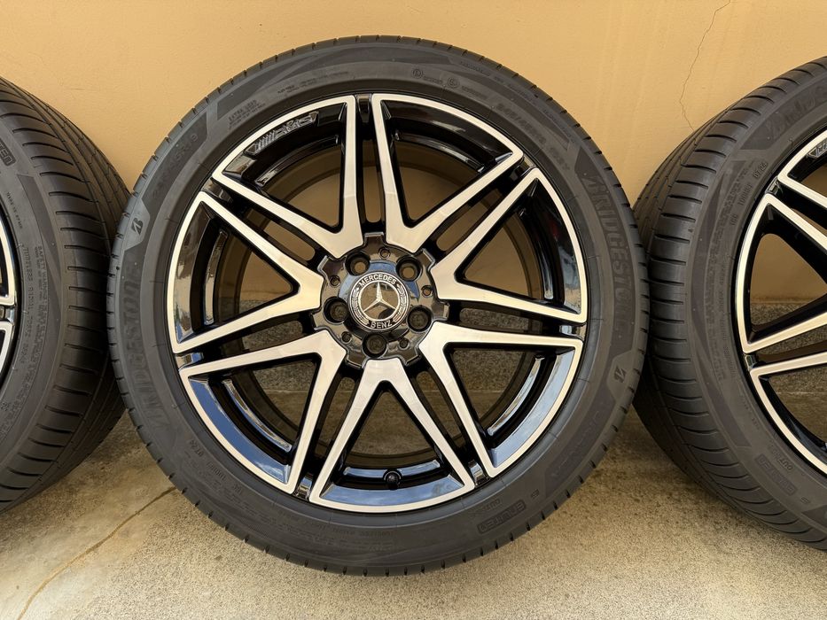 Оригинални джанти Мерцедес V класа W447 Mercedes 63AMG Maybach Brabus В класа Вито Виано Vito Viano Marco Polo W639 5X112 гуми ДОТ 2024 245/45R19 bbs