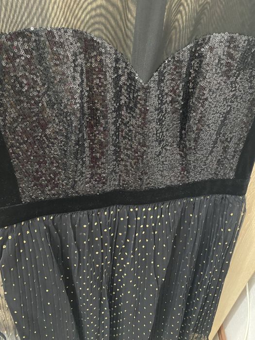 Rochie neagra de ocazie, marimea XL