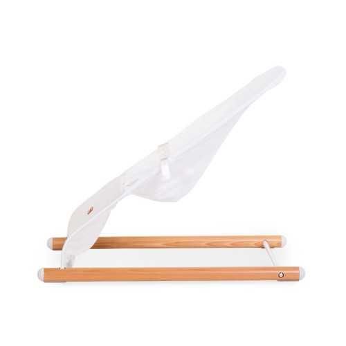 Акция! Бебешки Дървен Шезлонг Evolux – Бял