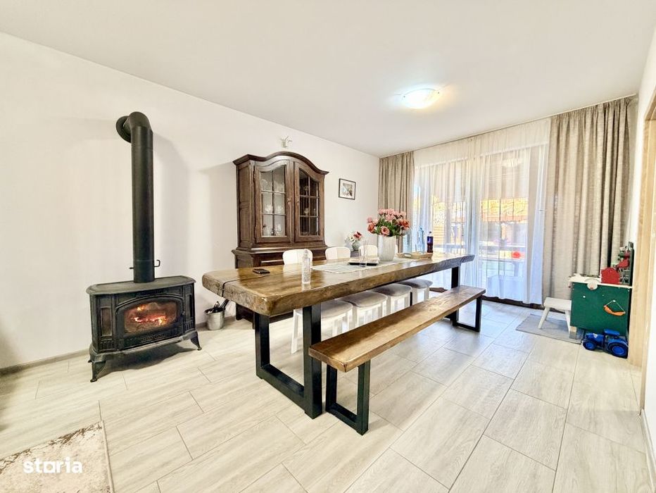 Duplex cu 4 camere complet mobilat - Cartier Europa - Mosnita Noua