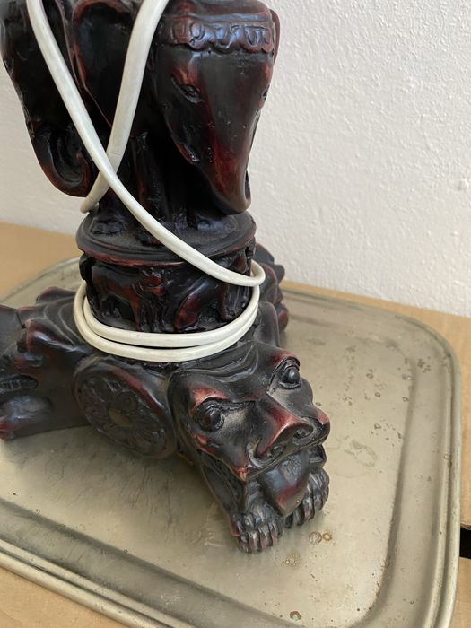 Veioza cu avajur textil (radina)