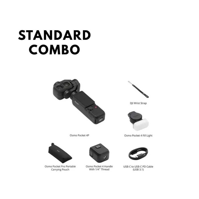 DJI Osmo Pocket 4p Standard Combo / Vlog Combo
