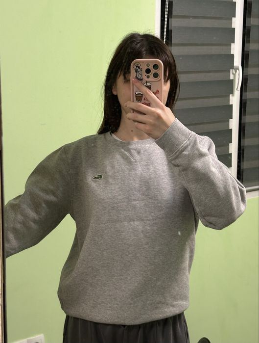 Сива блуза Lacoste