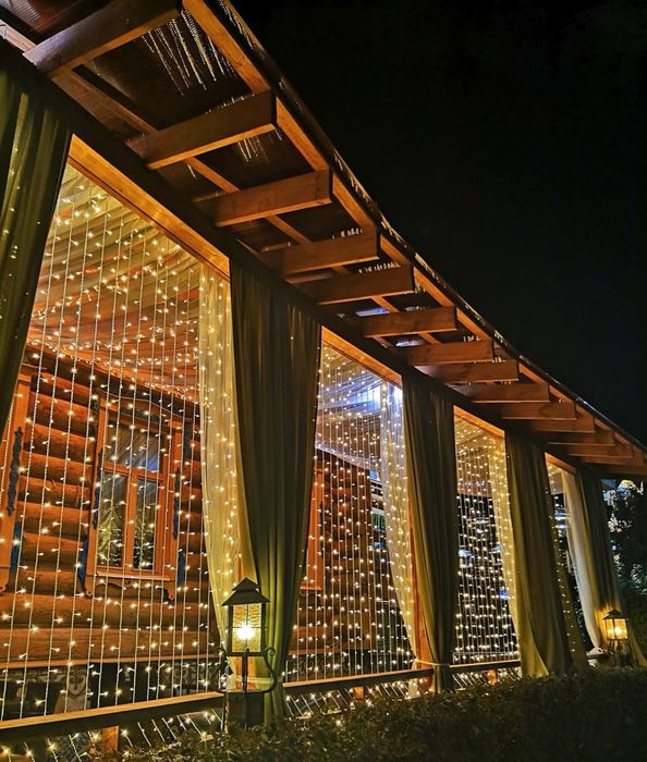 Гирлянды уличные новогодние