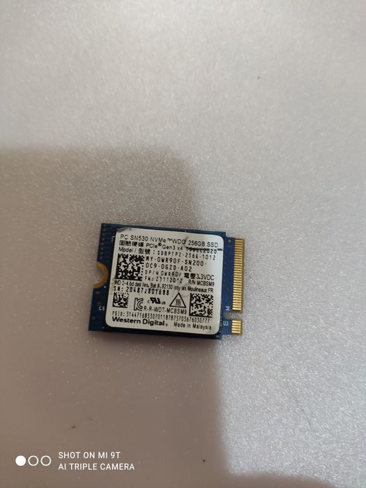 Продам ssd 256gb