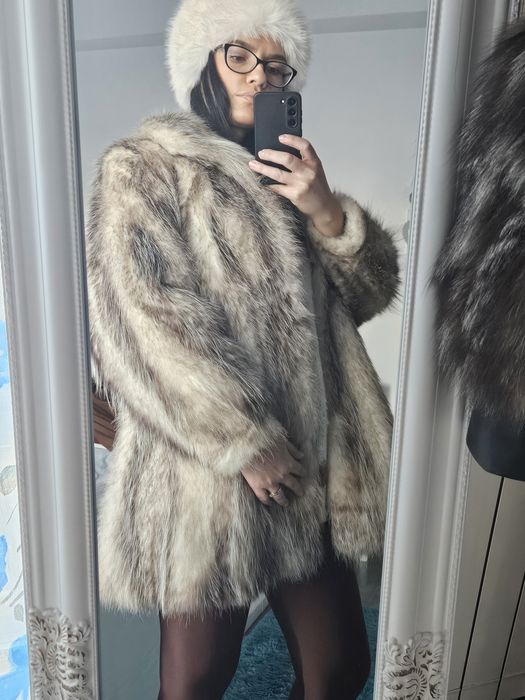 Haina blana nutrie mărimea M-L