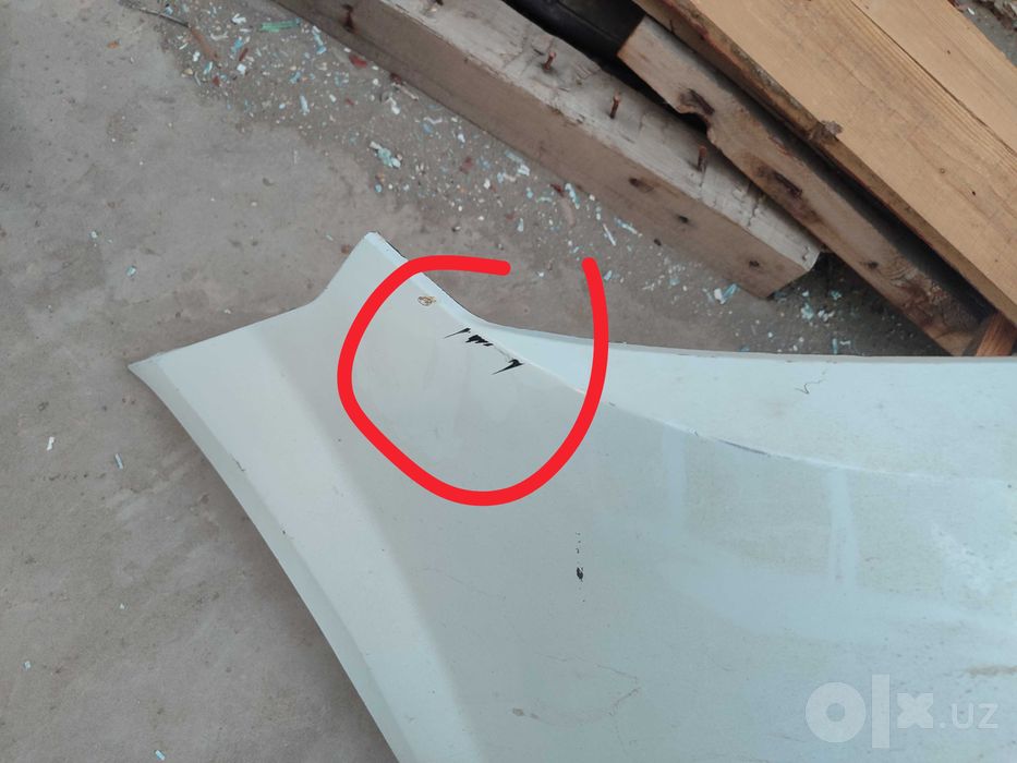 Алды бампер Нексия 3 автомобилине ақ рең