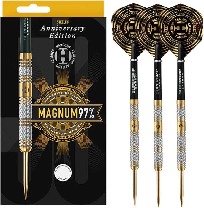 Sageti profesionale darts MAGNUM 97%,editie aniversara,sigilat