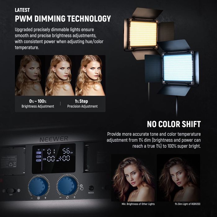 ПРО RGB диодно осветление. 60W. камера. фото. видео.