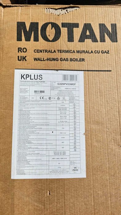Centrala termica 23 kW Motan KPlus tiraj fortat pentru piese