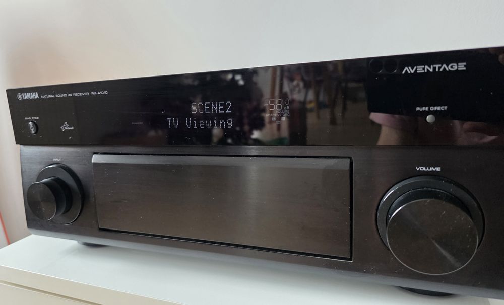 Statie /Receiver  Sistem sunet premium YAMAHA RX A1010 - 110W, 7.2 ch