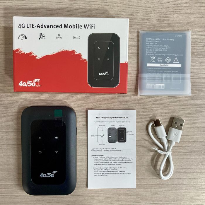 Карманный Вай-Фай роутер, Модем, Wi-Fi, GSM, sim