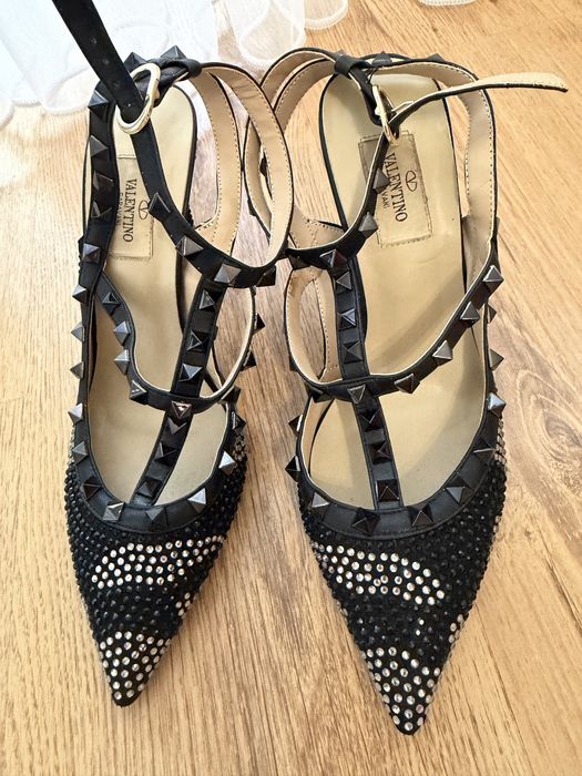 Valentino черни токчета