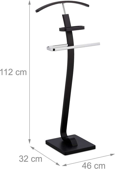 Cuier Relaxdays Valet Stand 112 x 46 x 32 cm
