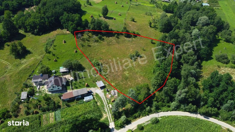 Teren de vânzare în comuna Valea Iașului, județ Argeș.