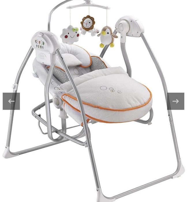 Электрокачеля шезлонг, новая