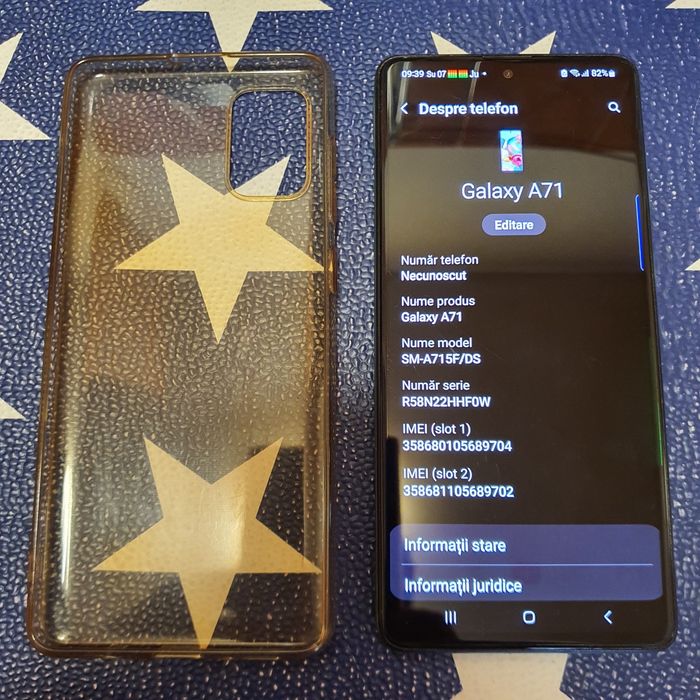 Vand Samsung Galaxy A71 dual sim.