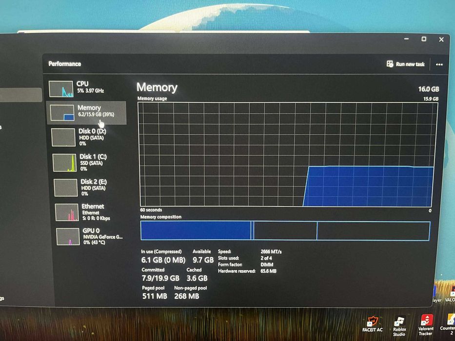 PC GAMING GTX 1660 | i5-9400F | 16GB RAM | SSD + HDD