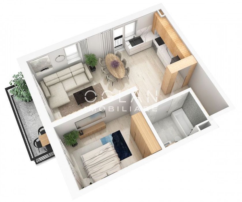 Apartament 2 cam cu parcare subterana, bloc cu lift,  Calea Surii Mici