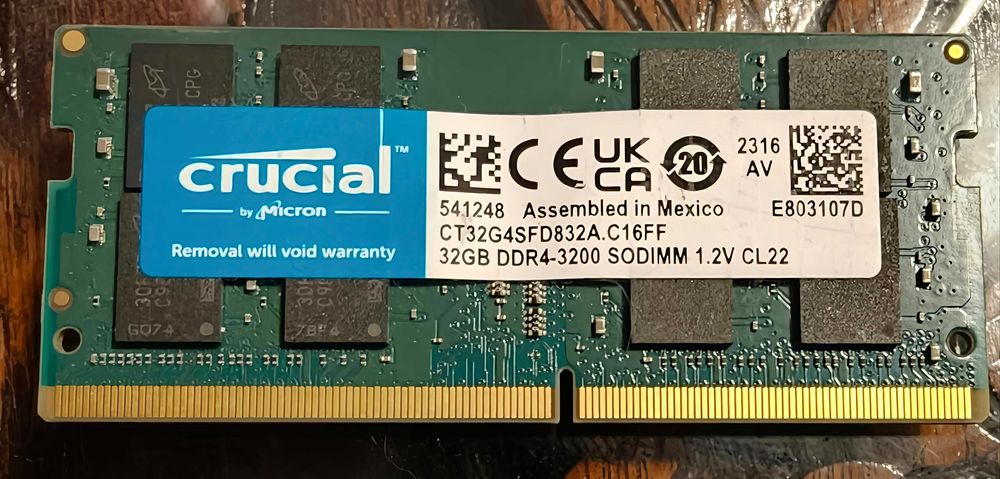 RAM 32/16/8 РАМ памет